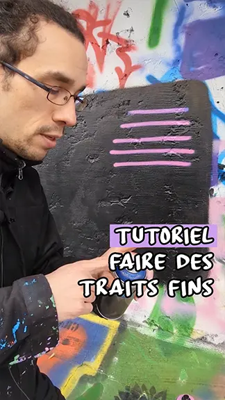 comment faire des traits fins à la bombe