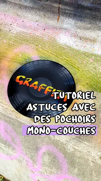 comment faire un pochoir mono-couche