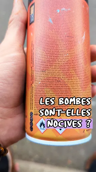 les bombes de peinture sont-elles nocives ?